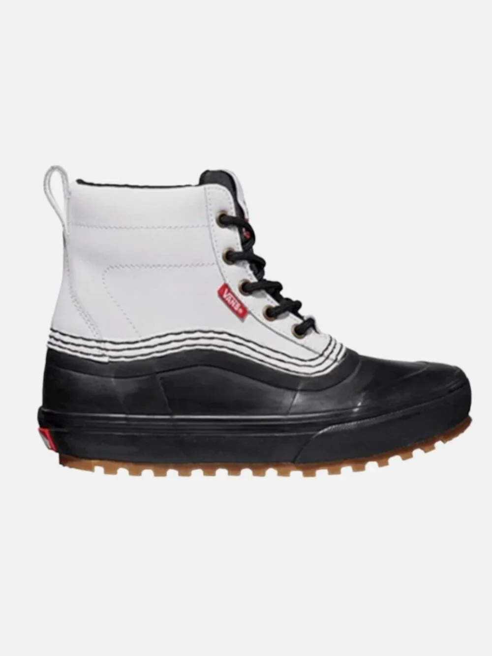 VANS x Kennedi Deck Standard Mid Snow Boot Shoes White / Black Size 8.5 W 7 M